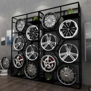 现代展示架3D模型下载